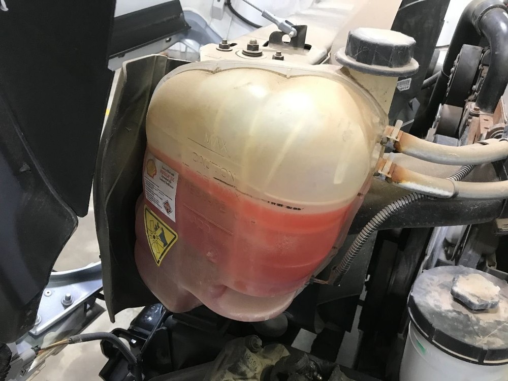 International 3300 Left/Driver Radiator Overflow Bottle - Used