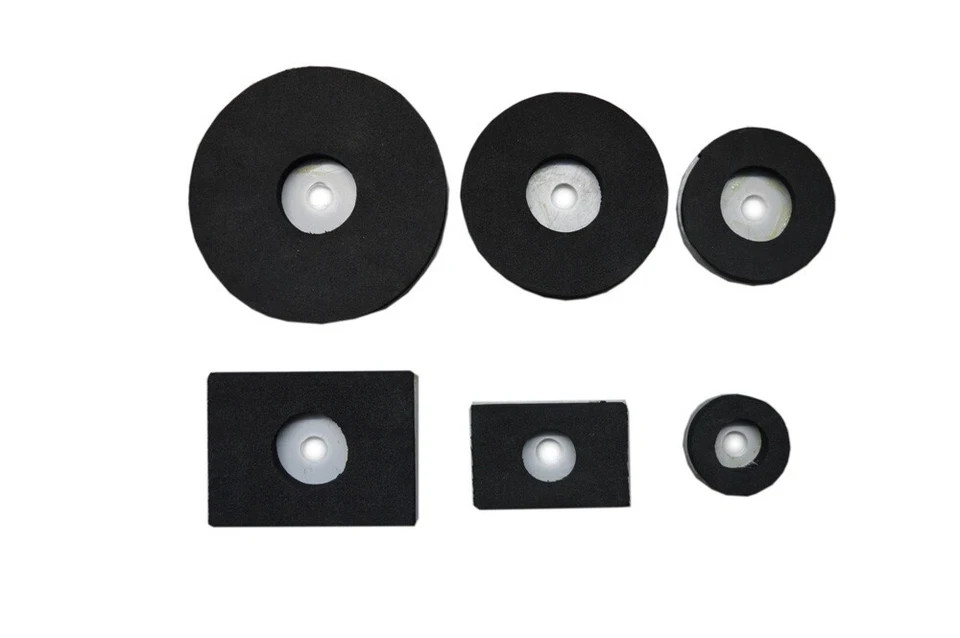 VALVE SEAT LEAKAGE TESTING VACUUM KIT WITH 6 DIFFRENT SHAPE PADS - New