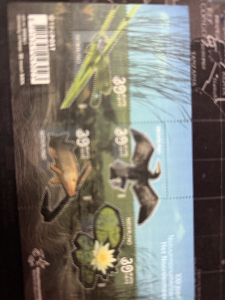 Netherlands postage stamps 4 mini sheets issued around 2005