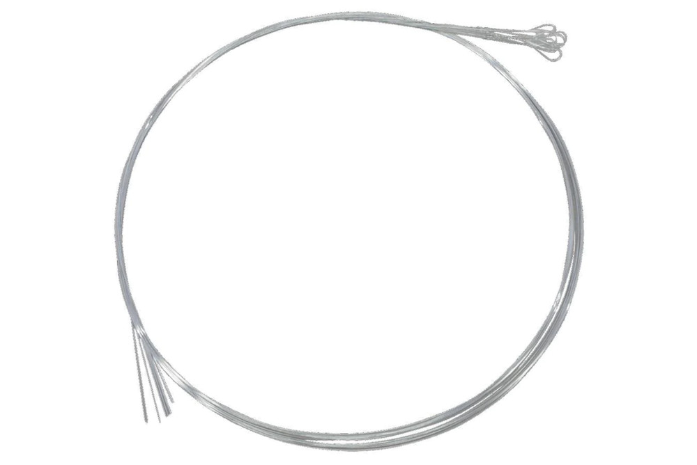 Folkcraft® Plain Steel Strings, Loop Ends, Pack Of Twelve, .011