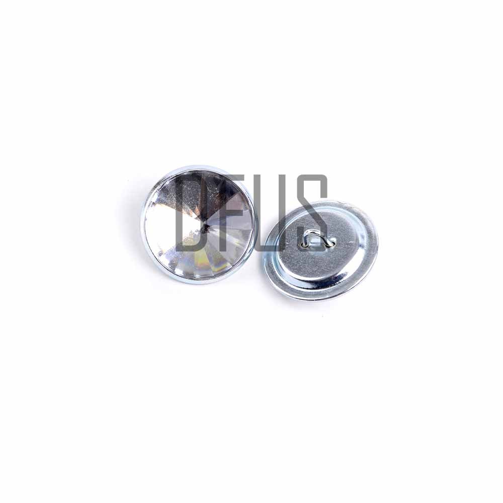 100 x 20mm clear diamante crystal upholstery headboard buttons loop back