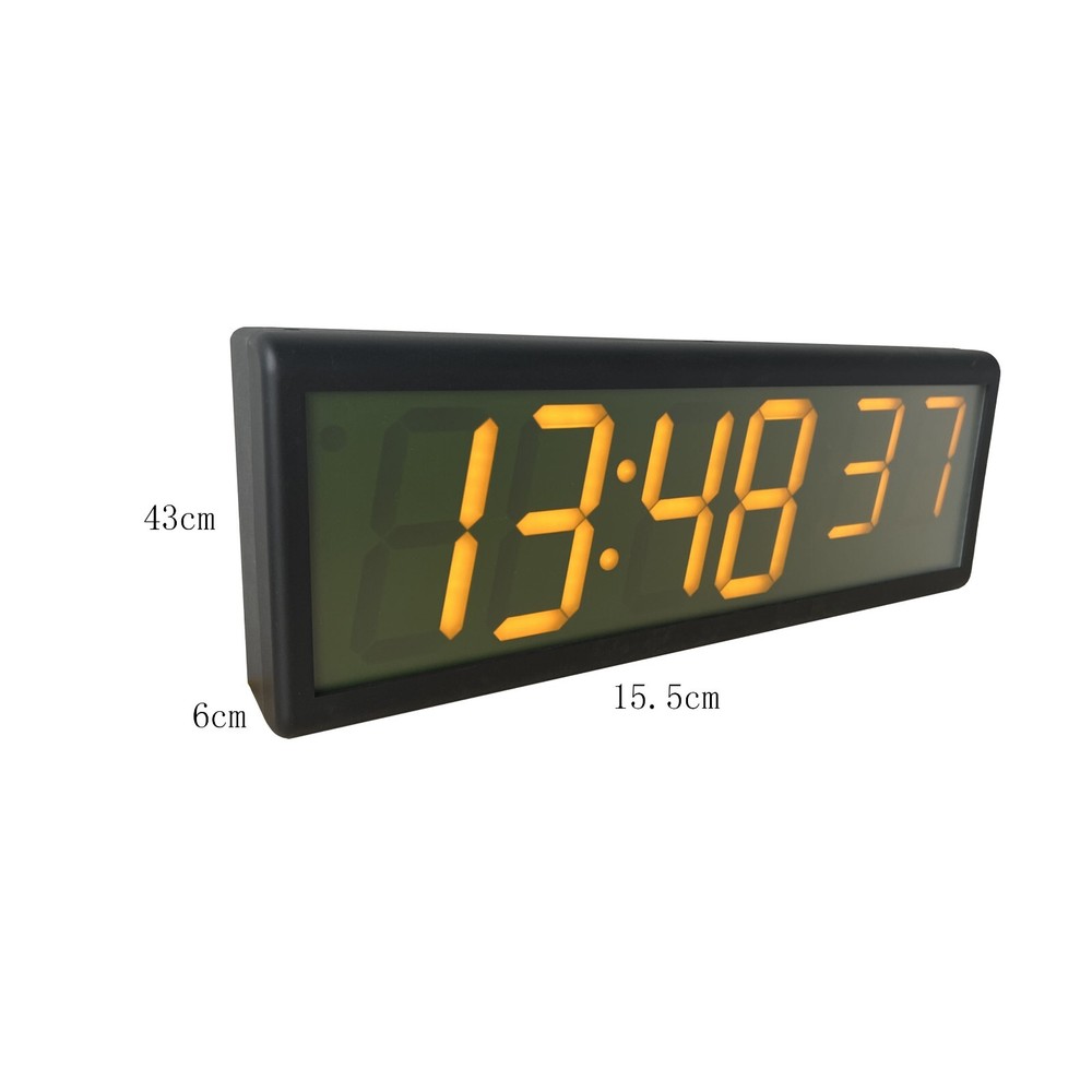 NTP PoE Clocks, Automatic Daylight Saving Time Change, Plastic Casing