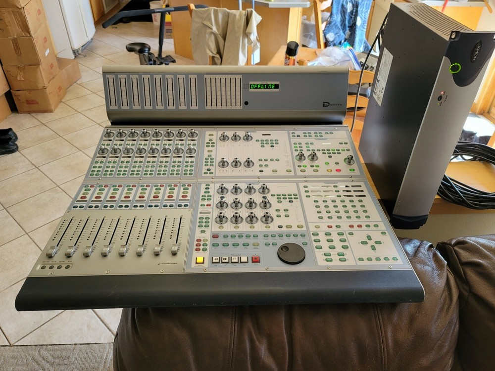 Digidesign D-Command Mixer Console Pro Tools Control Surface with x-mon