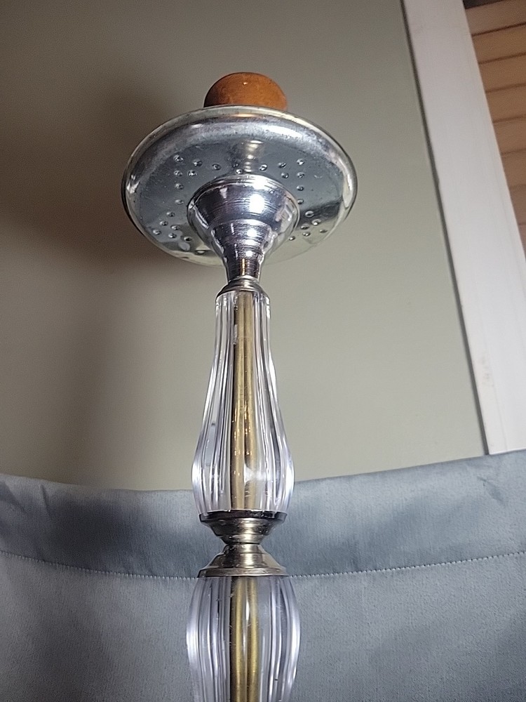30" Tall Glass Hand Painted Hookah