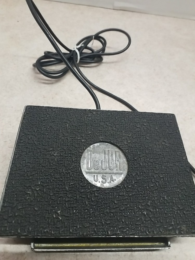 DEJUR STENORETTE FOOT PEDAL CONTROLLER