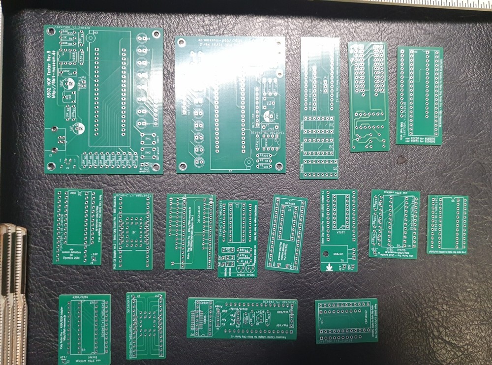 Db1734 RCT Retro Chip Tester Accessory Boards 15 different PCB