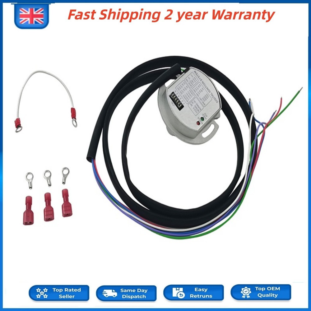 Programmable Single Fire Electronic Ignition Module 53-644 For Sportster models