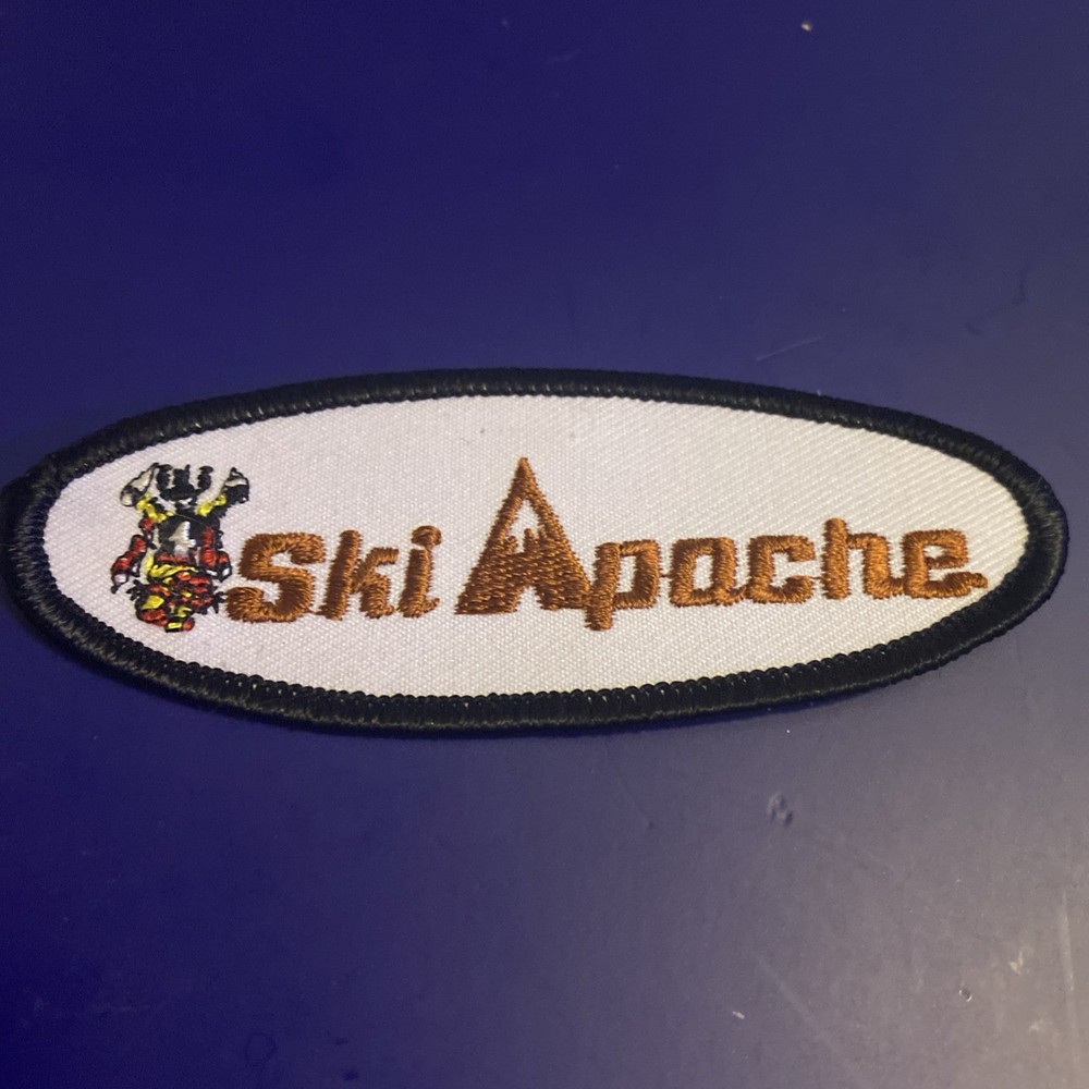 SKI APACHE Iron On Patch