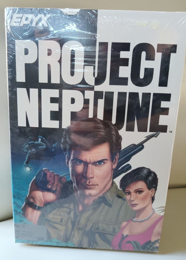 Project Neptune Atari 1040/520 ST NEW Disk By EPYX