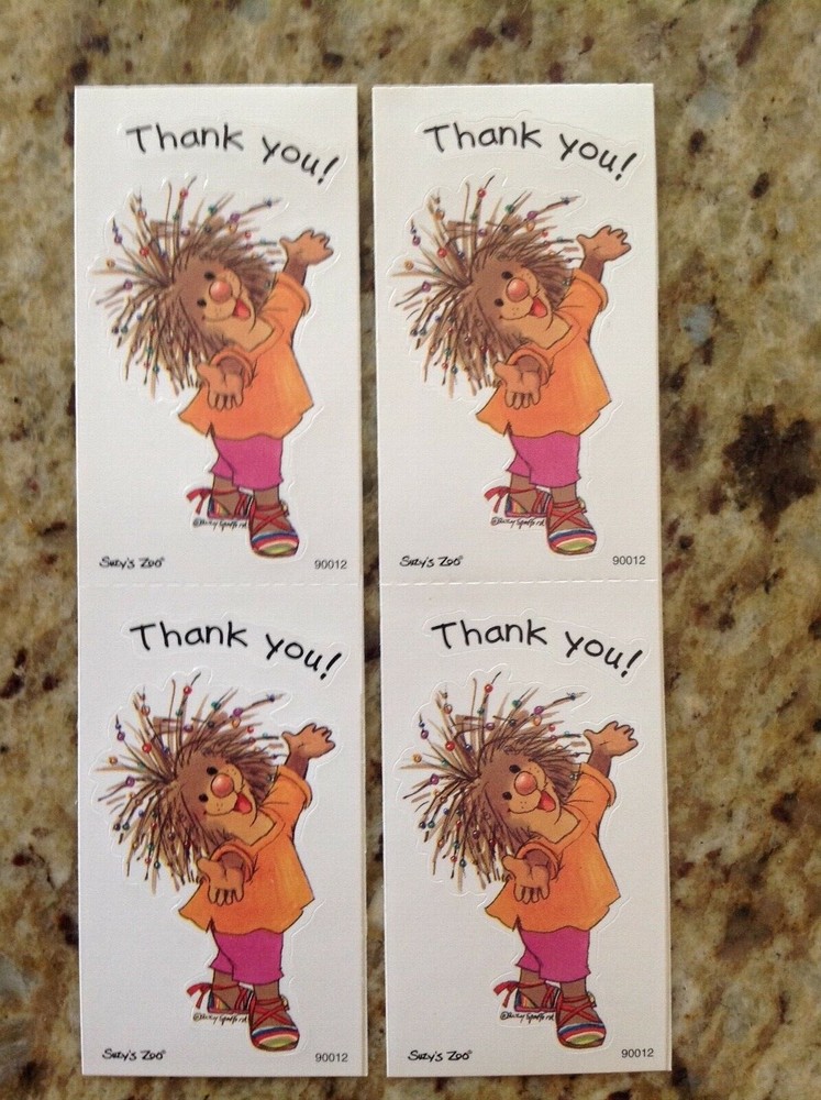 Suzy's Zoo Stickers: Thank You! (4 modules)