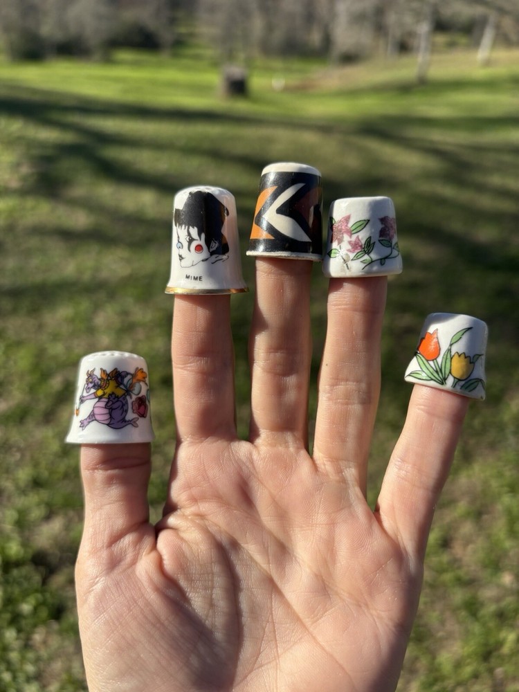 Vintage Thimble Lot