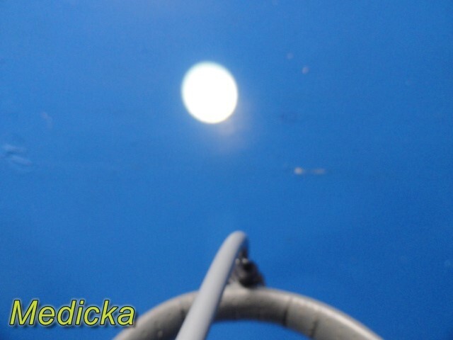 Codman Microsystem Twin Beam Light Source W/ Headlight & F/O Light Guide ~ 29685