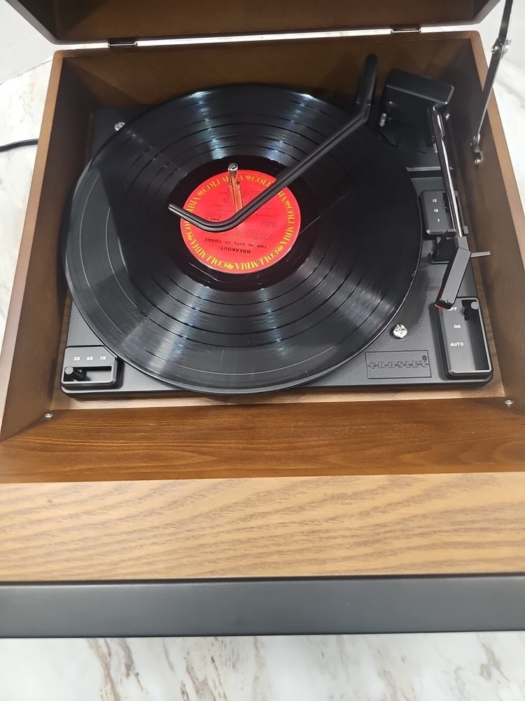 1960's CROSLEY STACK - O - MATIC RECORD PLAYER MODEL CR85 WITH MANUAL 2006
