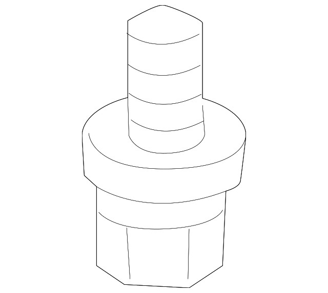 Genuine Mitsubishi Mount Bolt MS240602