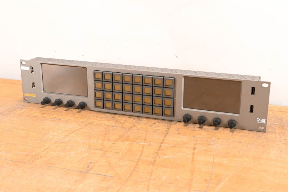 Evertz CP-2232E Advanced System Control Panel w/ 32 LCD Buttons (NO PSU) CG01V7D