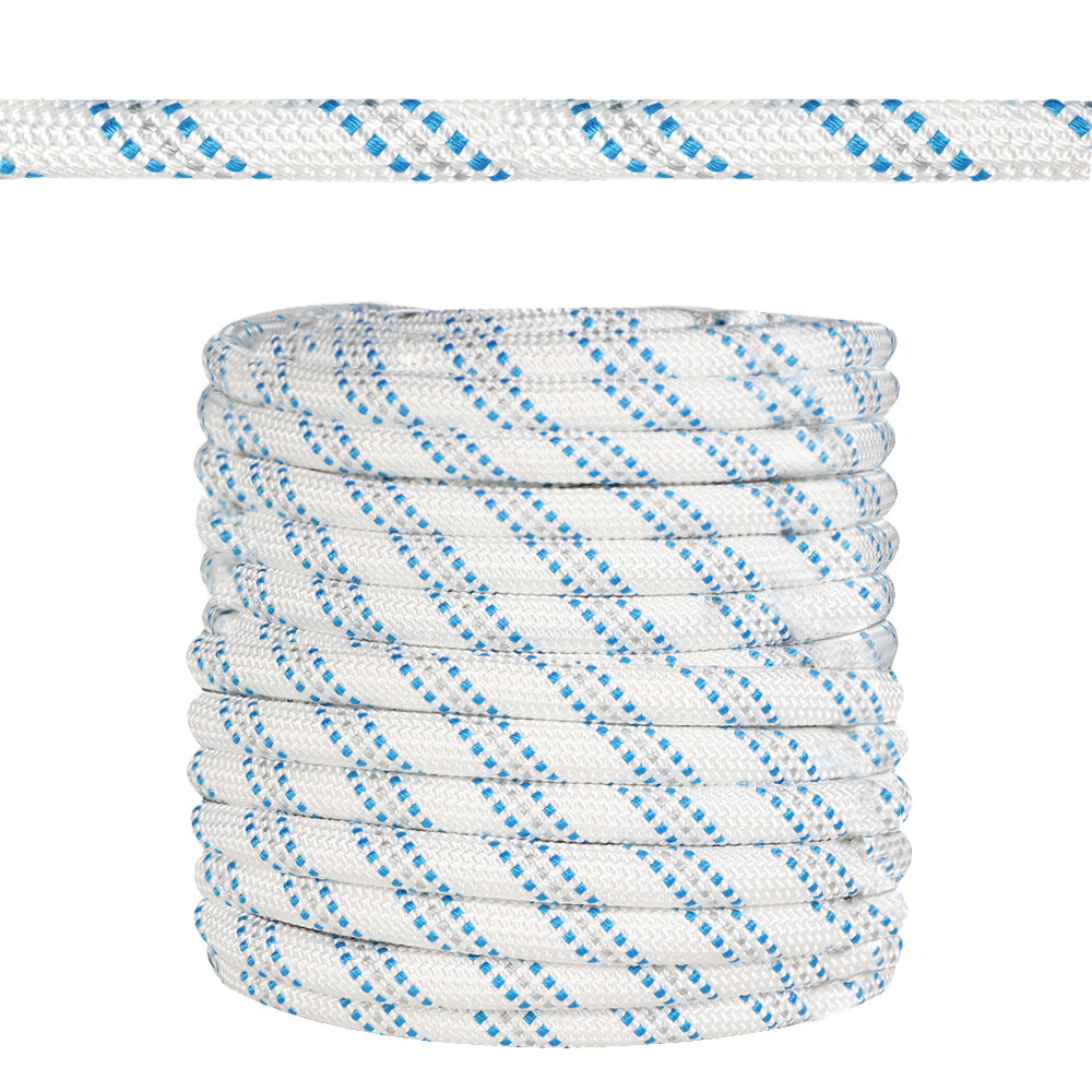 Pulling Rigging Line 5/8" × 150' Double Braid Nylon Polyester Arborist Bull Rope