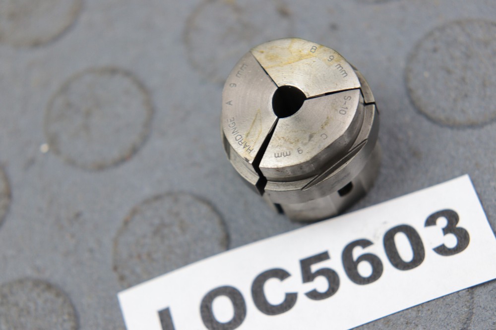 HARDINGE ( 9MM ) S-10 COLLET PADS SMOOTH  LOC5603