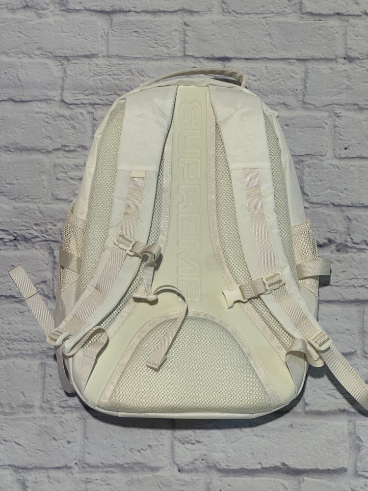 NEW Supreme FW23 3D Logo Backpack White One Size