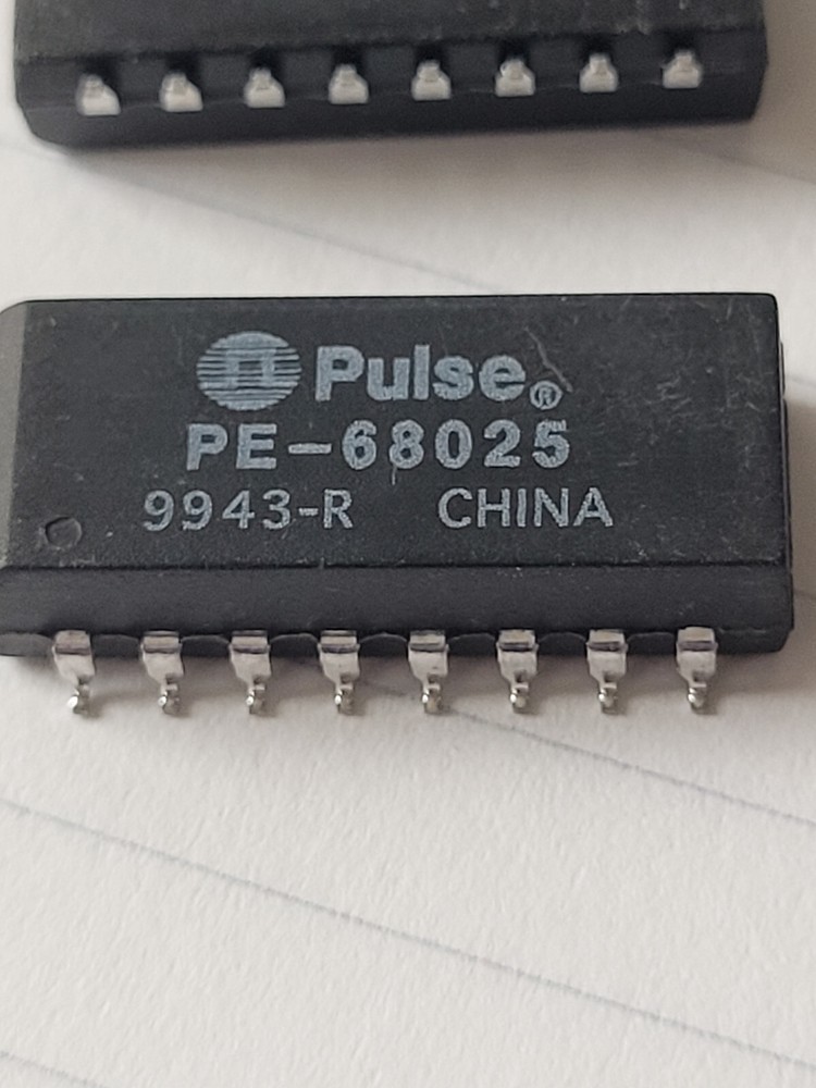 2 pcs - Pulse Electronics PE-68025 / PE68025