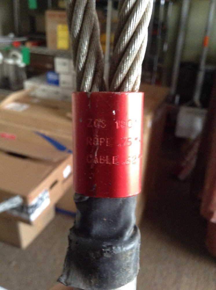 Slingco Zcs1801 Red A Type-High Strength Cable Grip