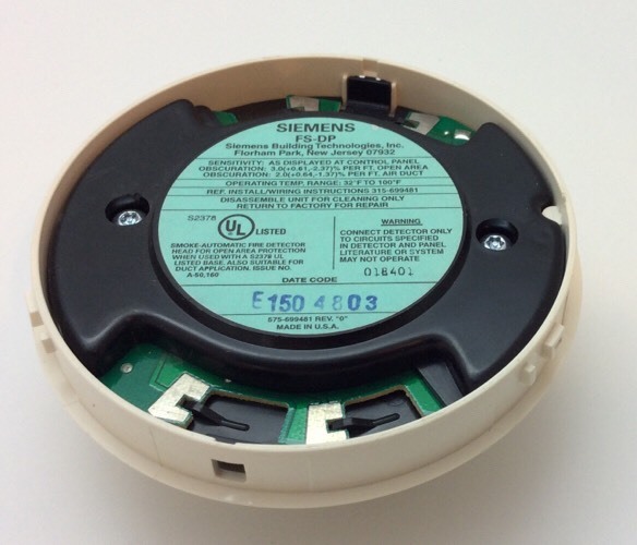 Siemens FS-DP Automatic Smoke Fire Detector Head Intelligent