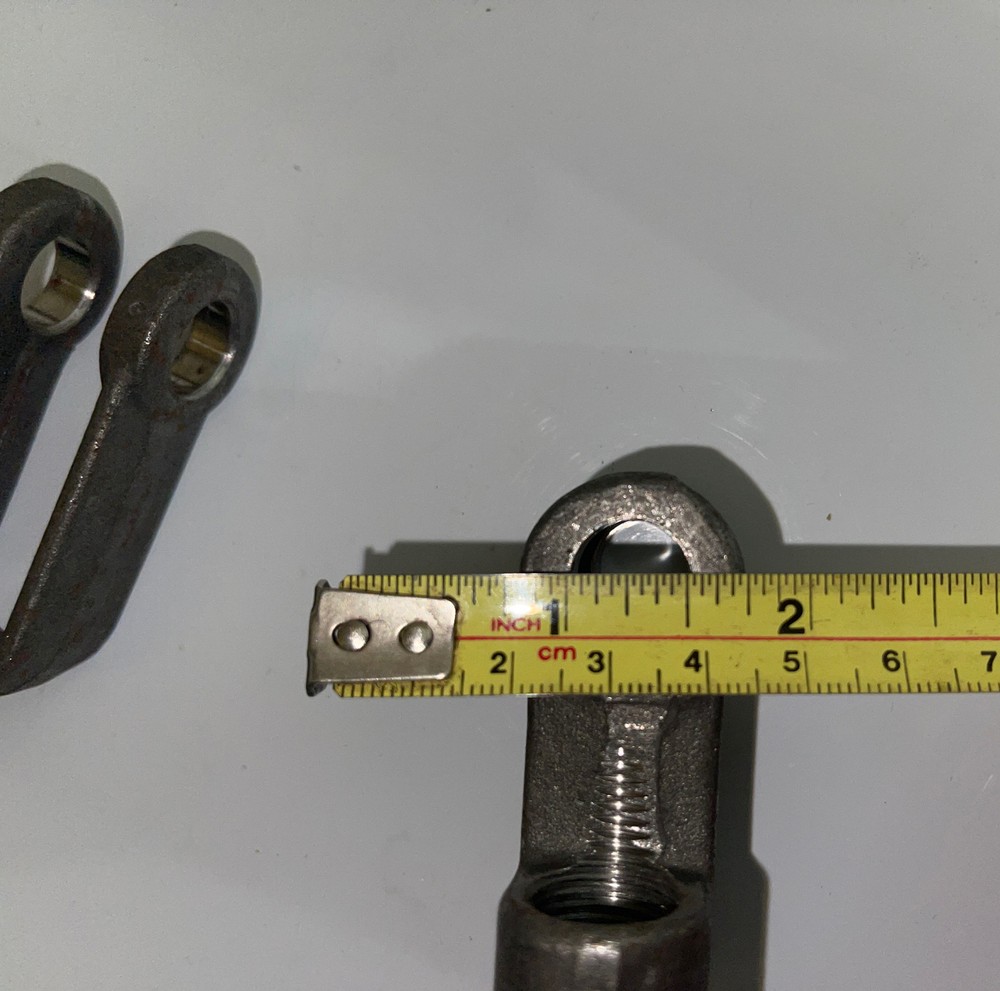 Offset Clevis Fork Rod End Treaded 1676FX, 2699-6A