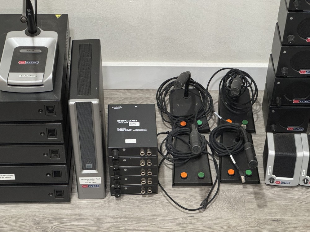 41Pcs Avtec Scout Audio Dispatch Console System