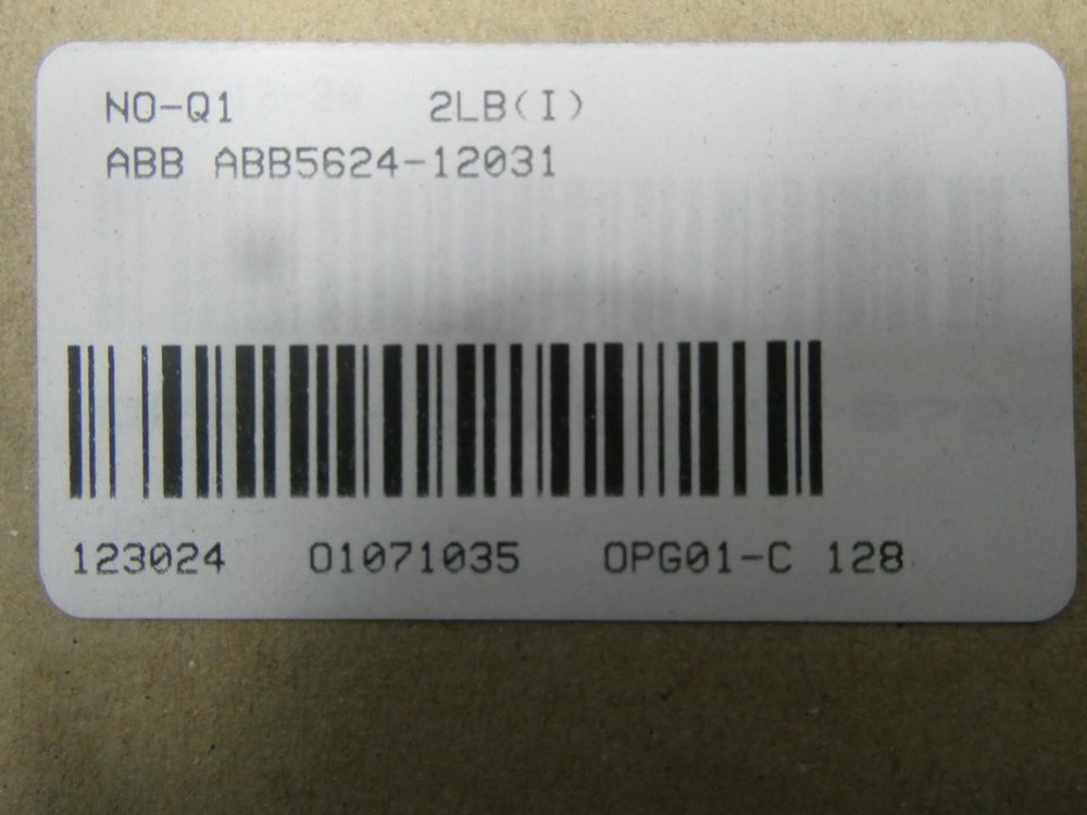 Abb ABB5624-12031 Vertical Panel Meter 0-100c