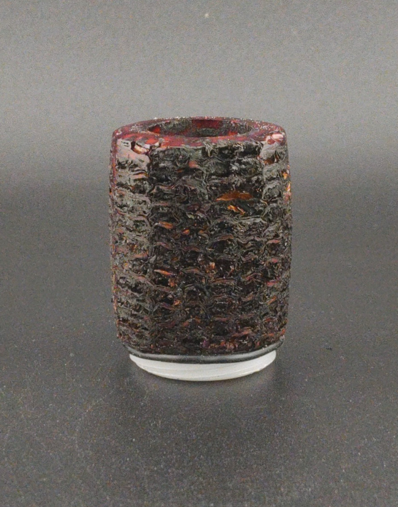 Chocolate Brown Corn Cob Falcon Pipe Bowl