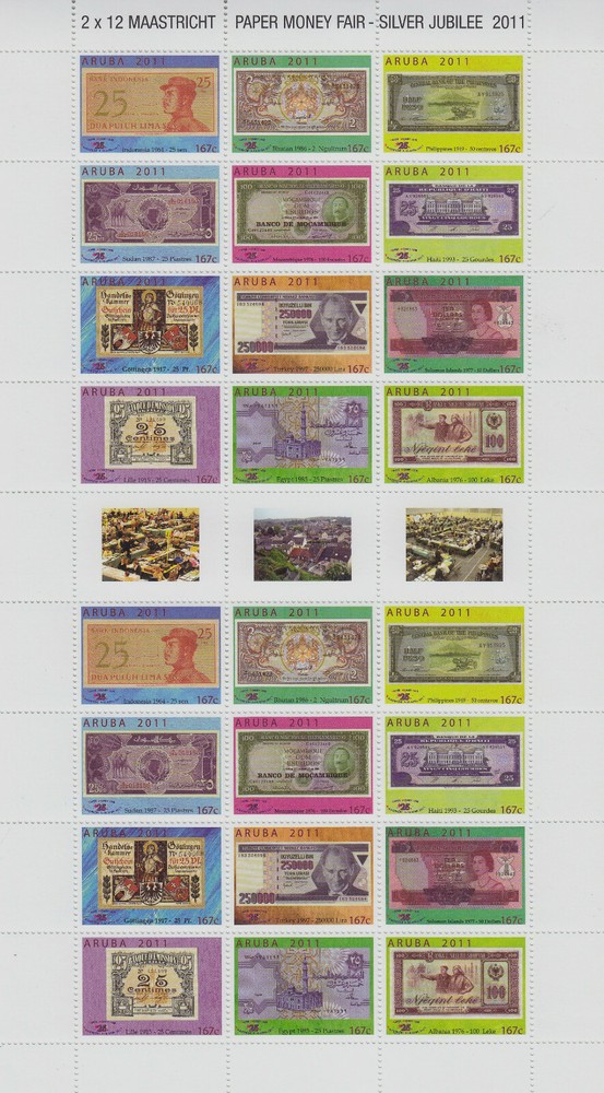 Arubu Issue 2011 (FS 529-540) Banknotes