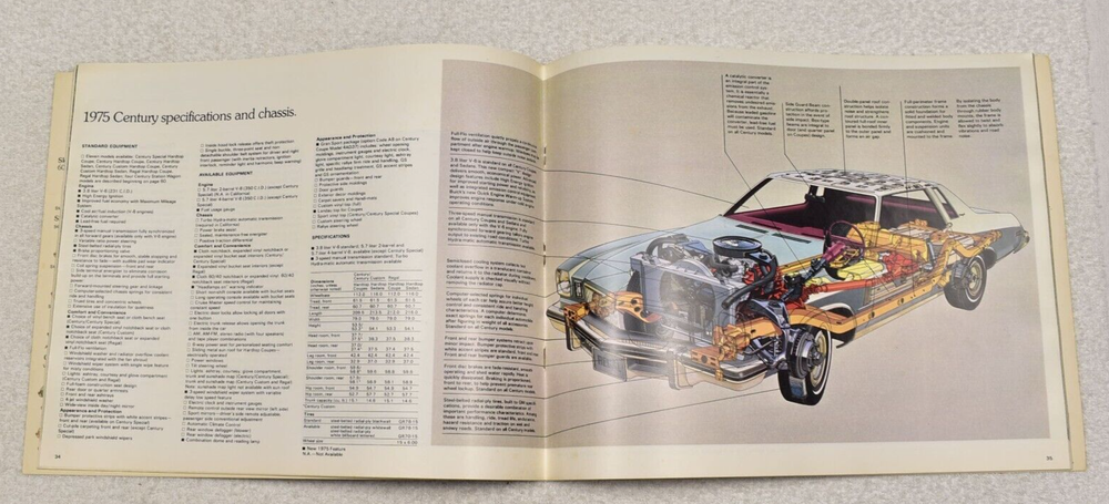 1975 BUICK SALES BROCHURE