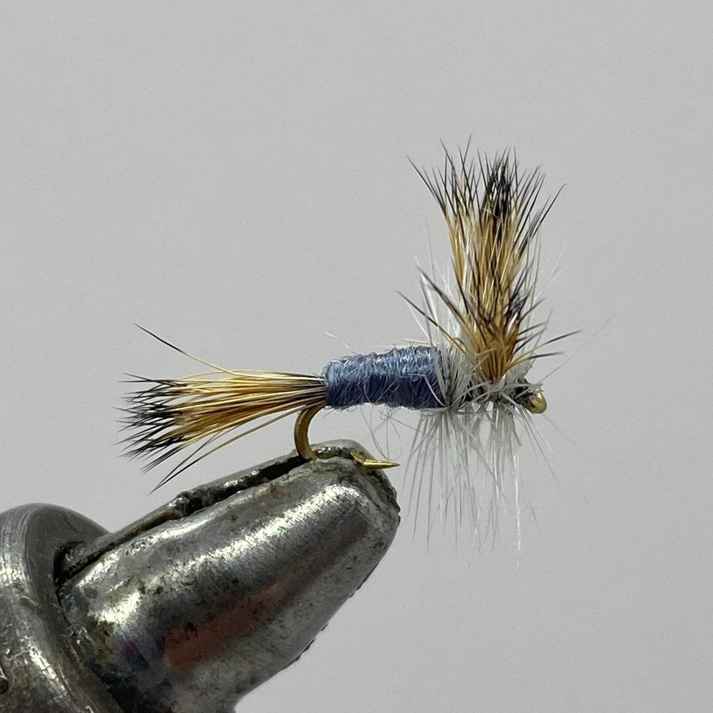One Dozen (12) - Grey Wulff - Dry Fly