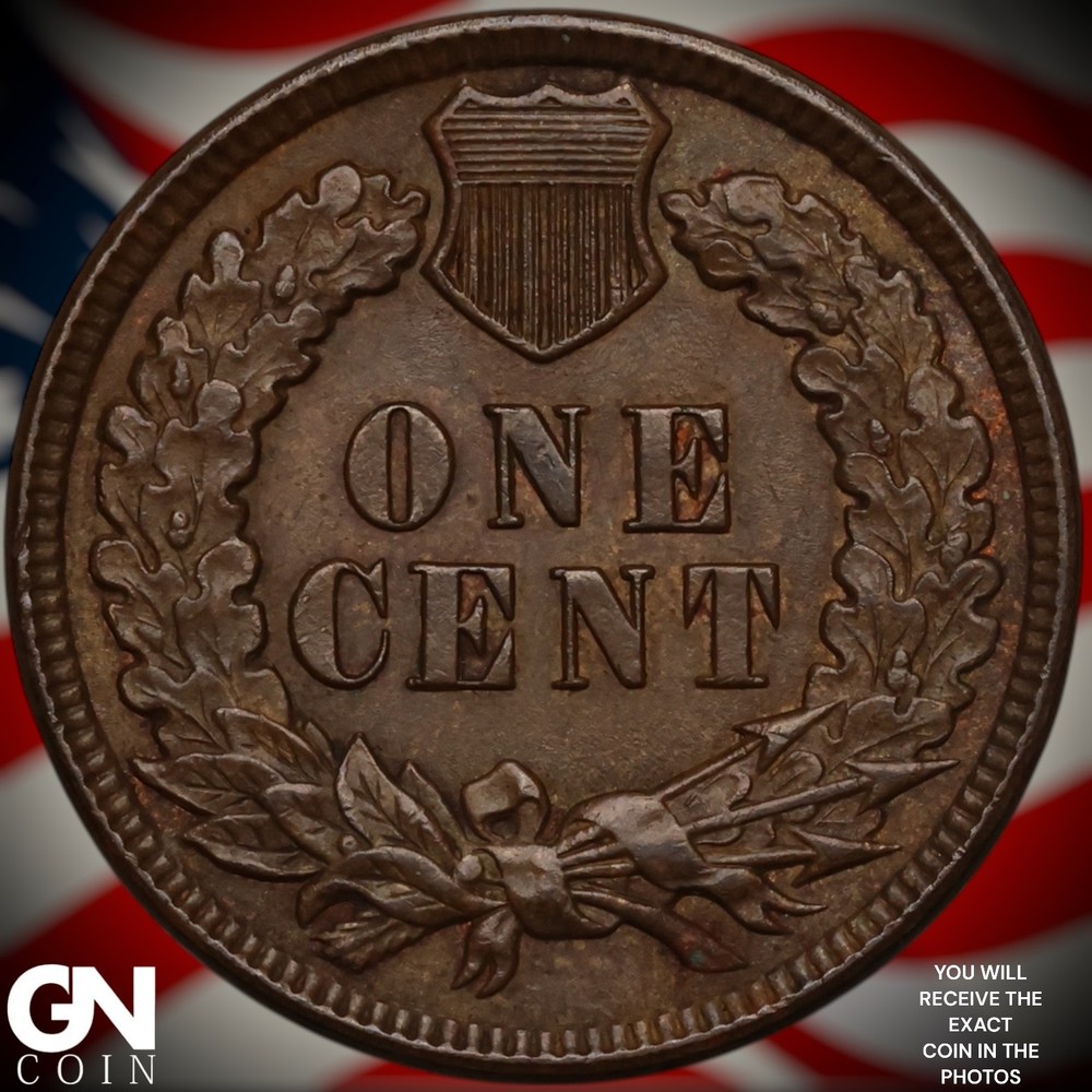 1898 Indian Head Cent Penny A4963