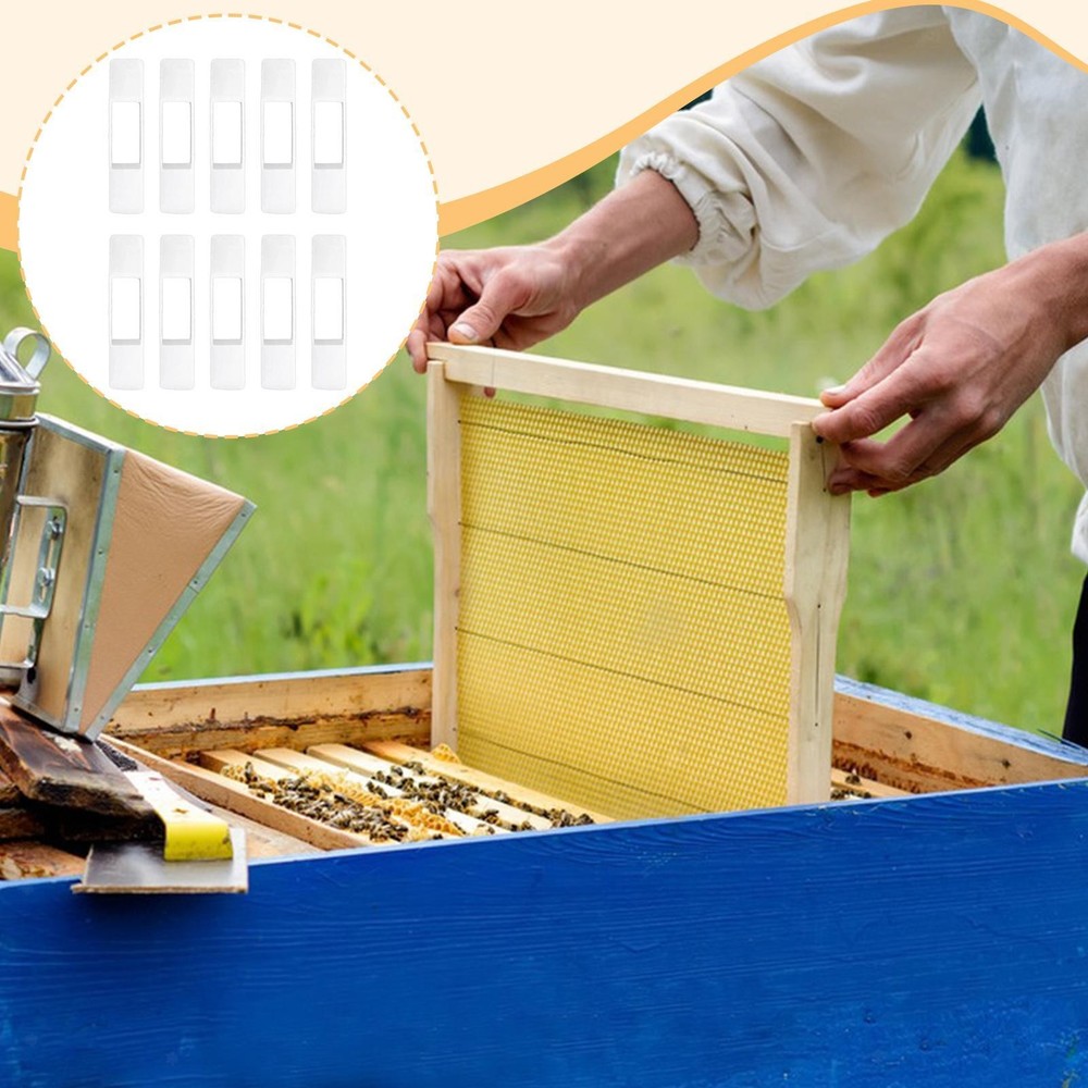 10 Pieces Bee Hive Frame Spacing Tools Components Beehive Frame Strip Spacer