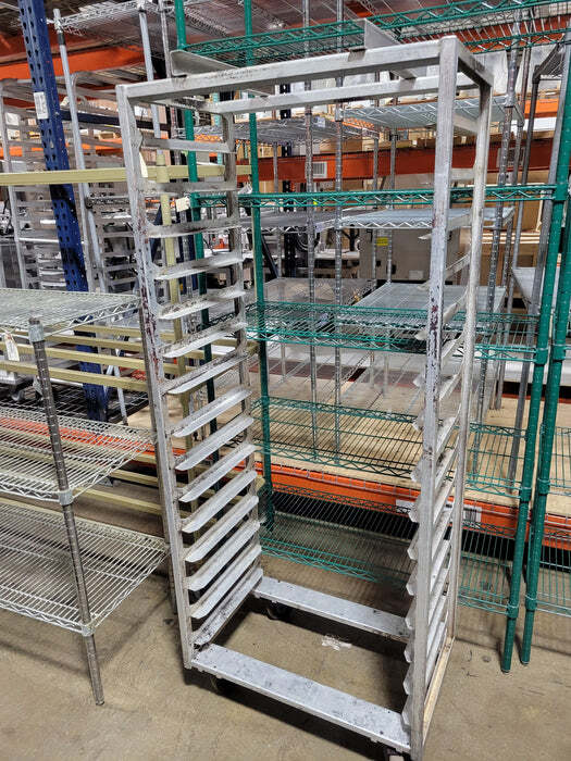 Used Bun Pan Oven Rack - 26" x 18", Side Load