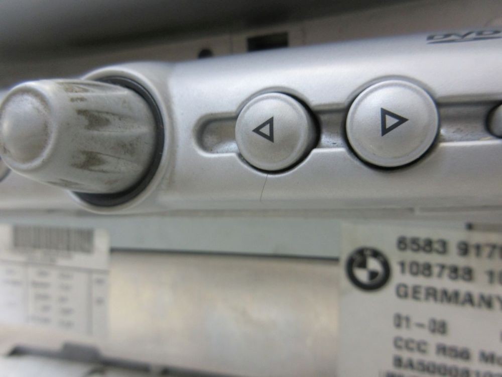 Radio/Navigation System - Combination DVD Player Us-Version Code Not Available