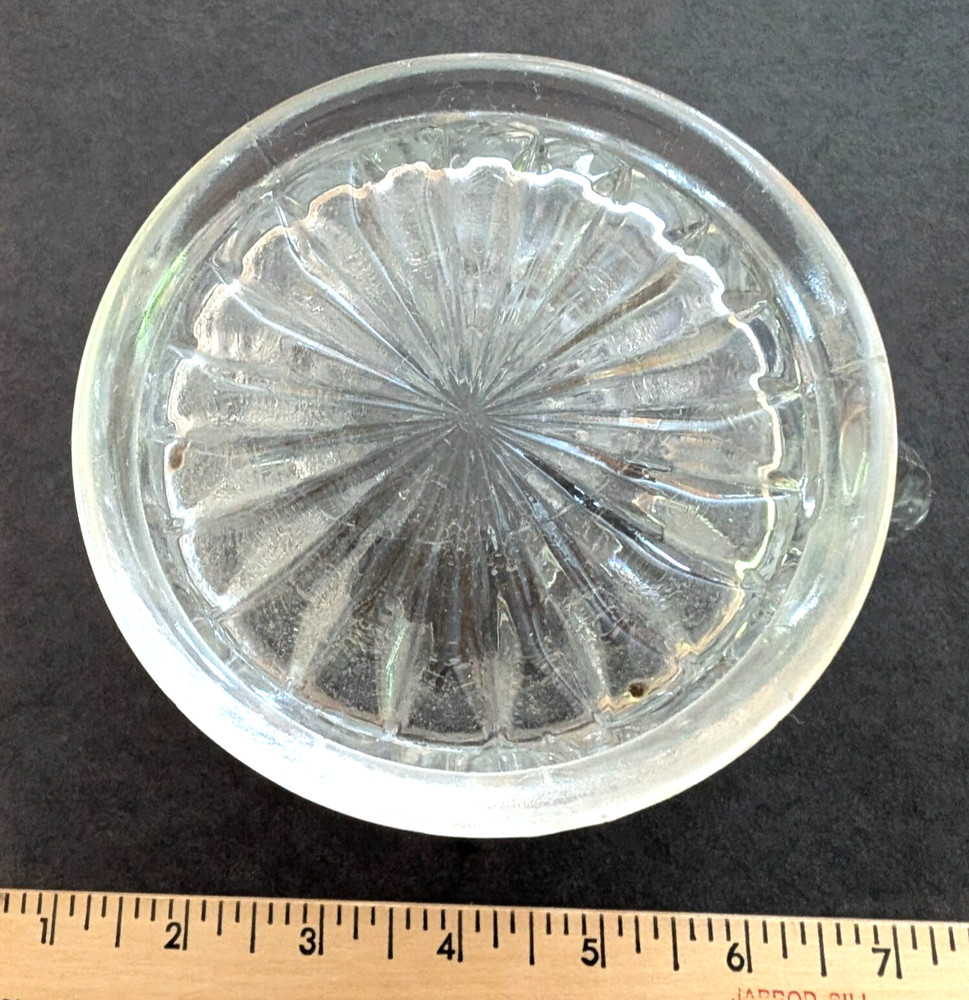 Heavy Glass Pitcher / Creamer