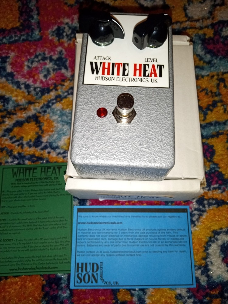 HUDSON ELECTRONICS white heat tone bender