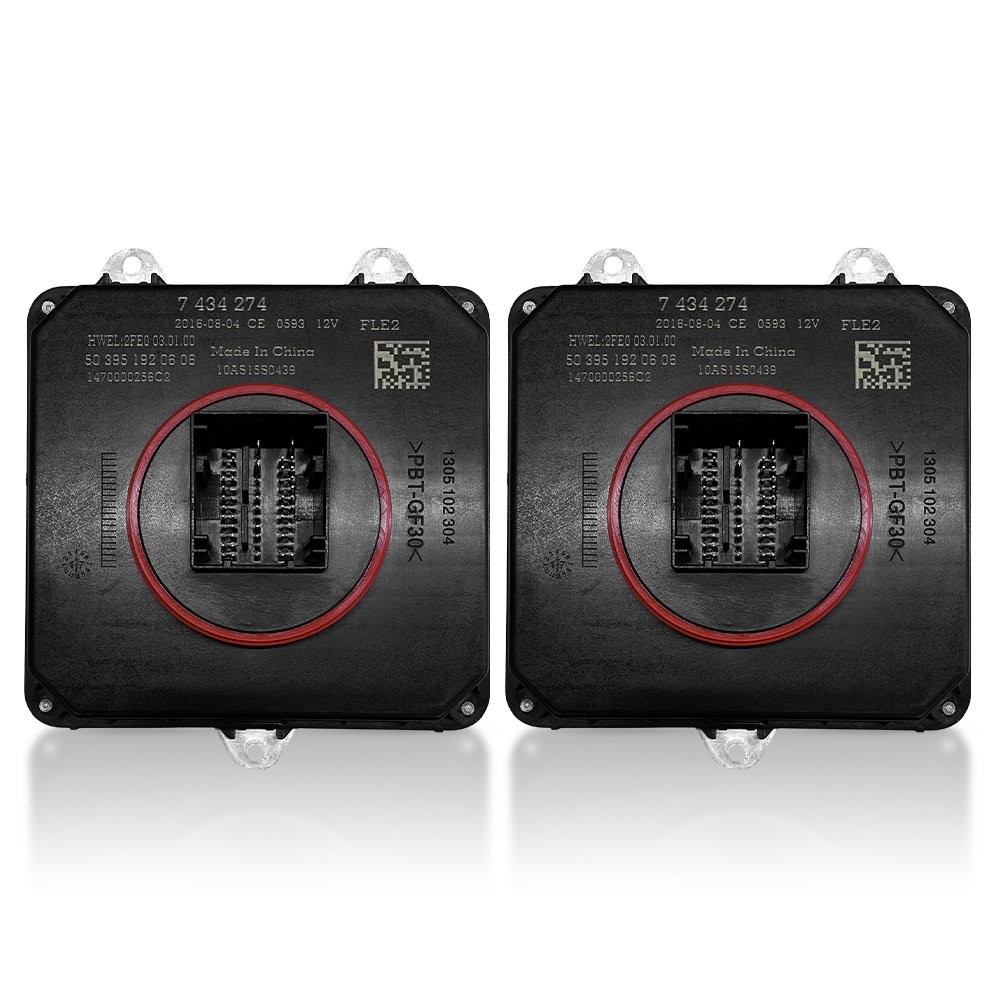 2X For BMW 2 3 4 Adaptive LED Headlight Light Control Module Ballast 8494844