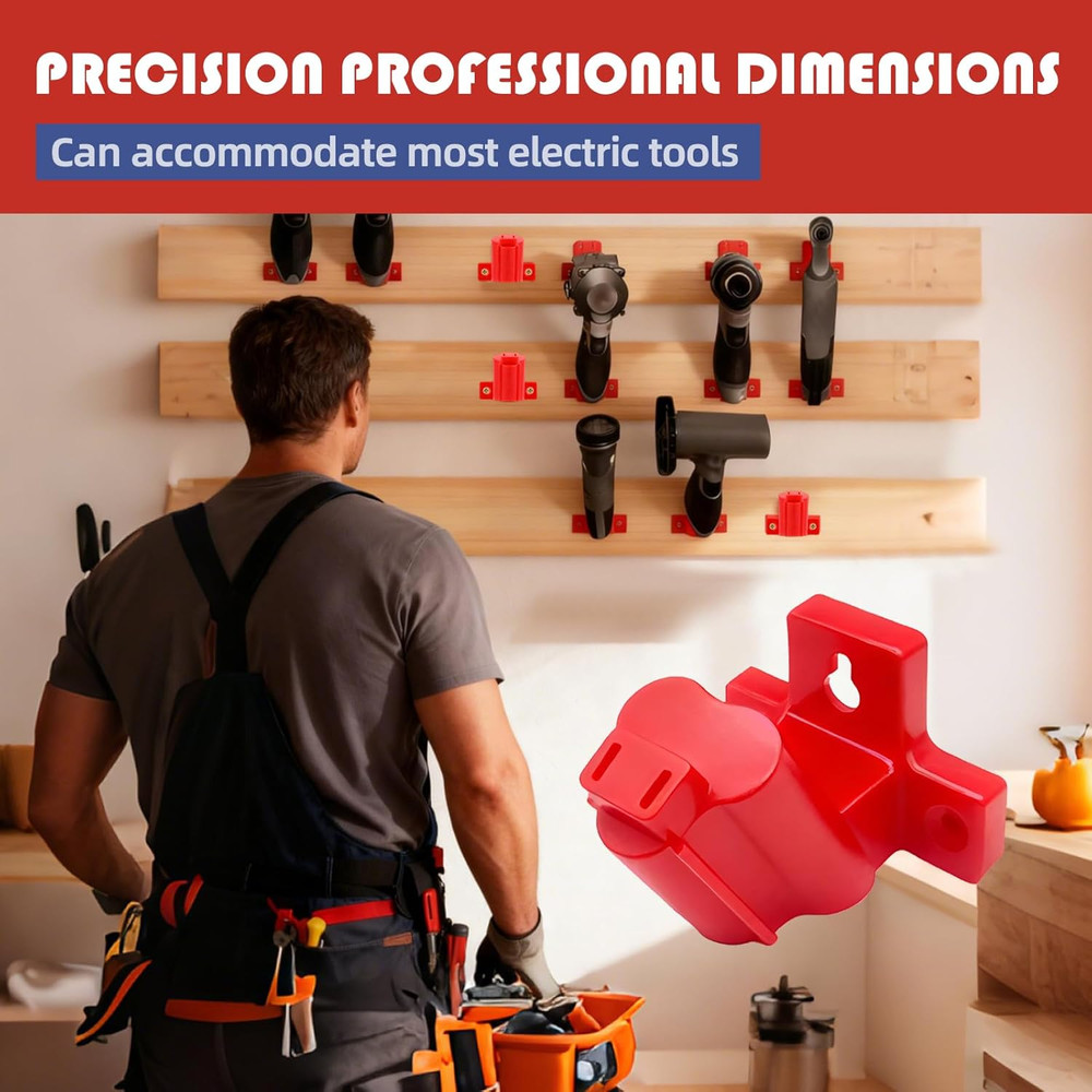 Milwaukee 12V Drill Bit Holder Wall Mount Tool Organizer and Storage Solution