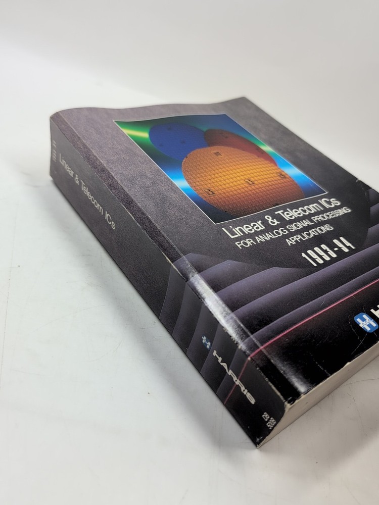 Electronics Book: Harris Semiconductor, Linear And Telecom Analog Signal 1993-94