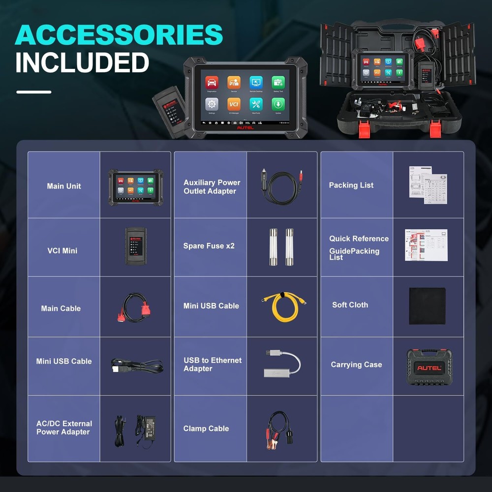 Autel MaxiSys MK908 II MS908S PRO II Elite Programming Diagnostic Tool Scanner