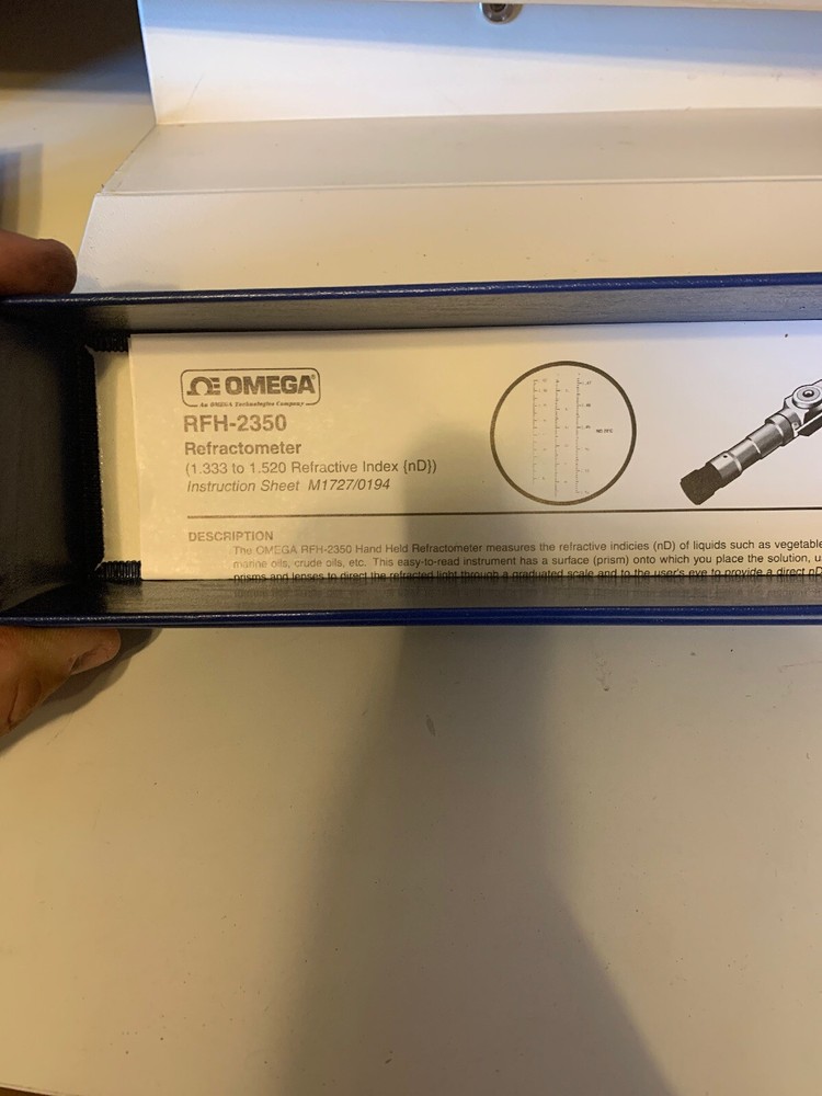 Omega RFH-2350 Hand Held Refractometer