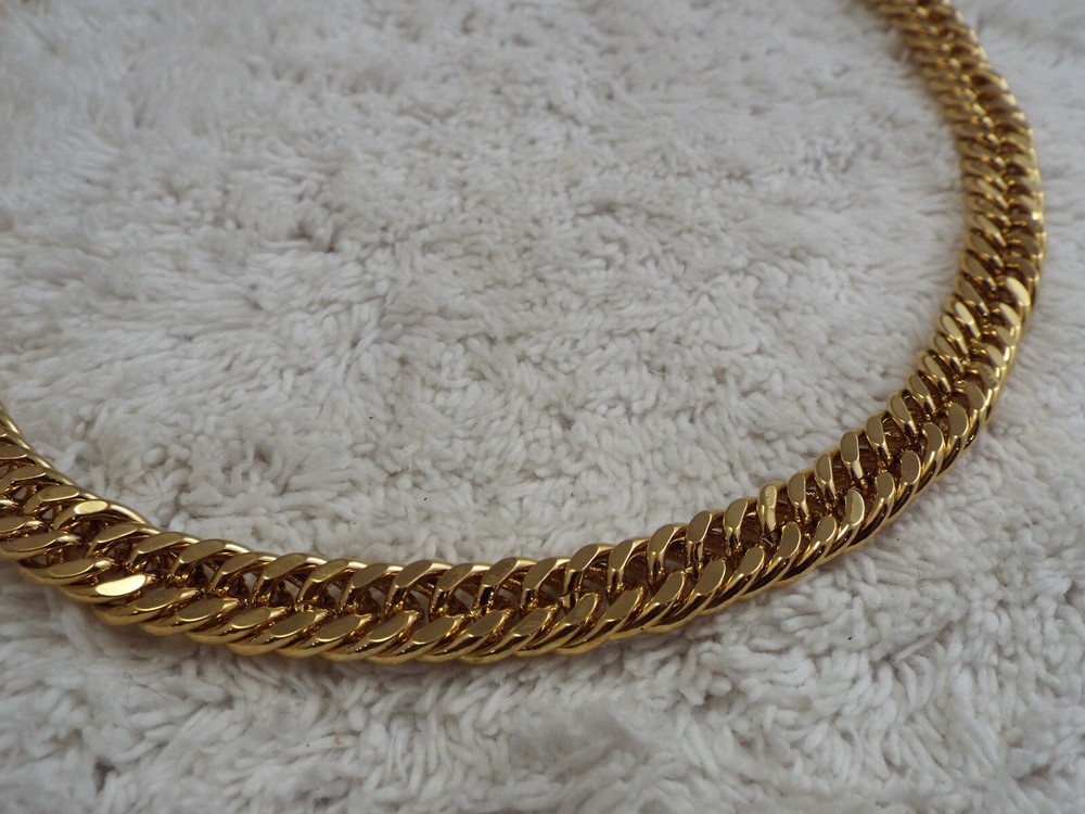 Goldtone Chain Necklace (F33)