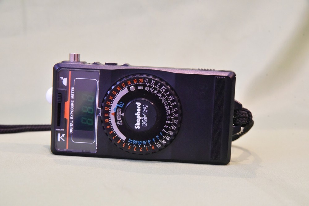 【MINT】SHEPHERD DM-170 Digital Exposure Meter Reflected & Incident Lightmeter
