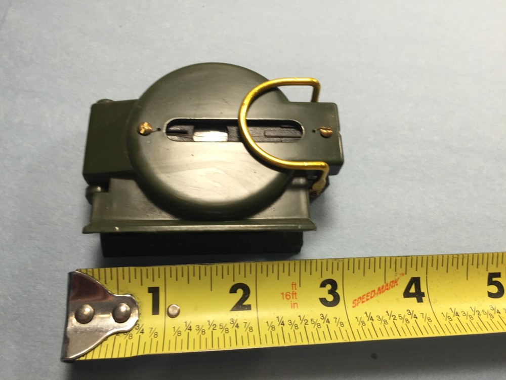 Military style plastic Compass (green)
