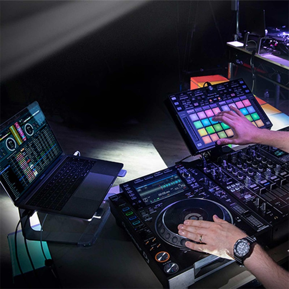 Pioneer DDJ-XP2 rekordbox Serato DJ DVS Performance Pad Surface Controller, Case