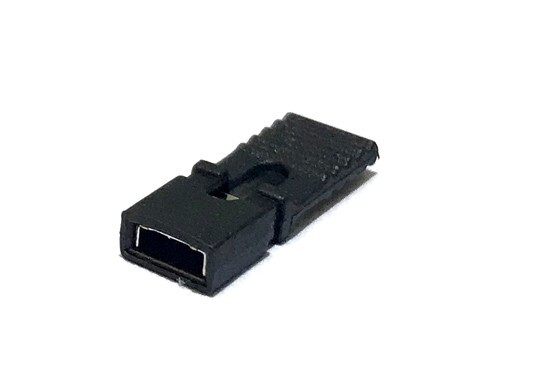 2.54mm Header Mini Micro Jumper Caps BLACK Handle Circuit Board Shunt Part 100pc