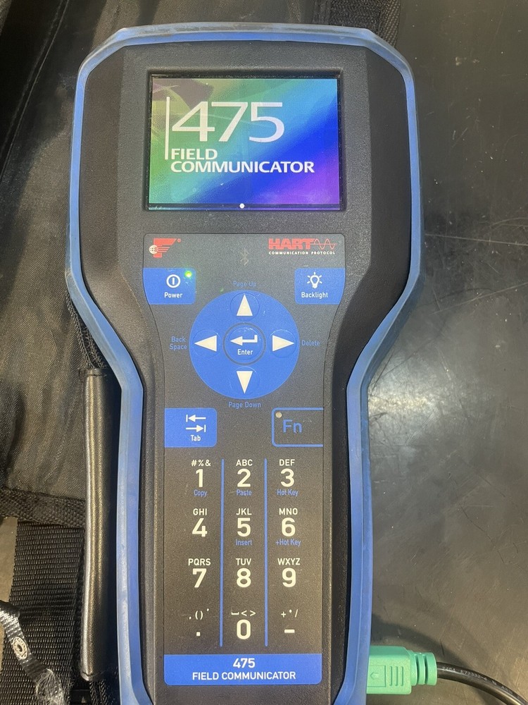 Emerson HART 475 Field Communicator 3.8 w/ HART Graphics Bluetooth Device Config