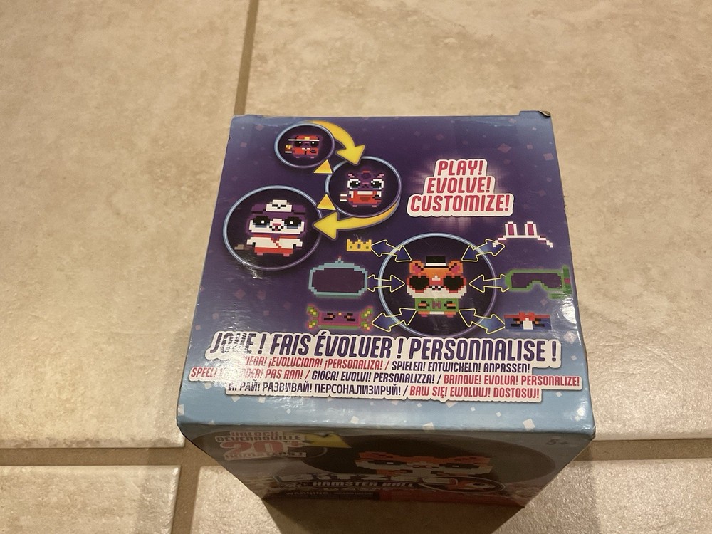 Bitzee Hamster Ball Rolls Interactive Toy with Over 20 Hamsters Inside Digital